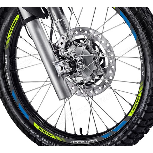 Friso Adesivo Refletivo D1 Roda Moto Yamaha Xtz 125