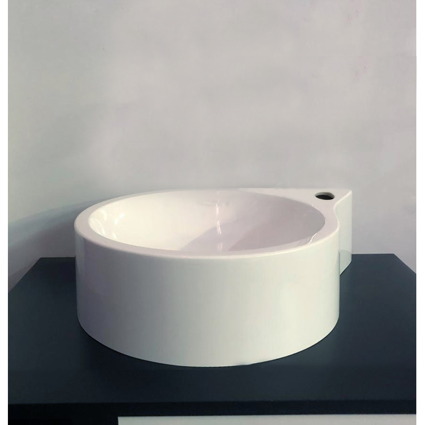 Cuba Gota Redonda Sobrepor Branco em Oferta na Shopee