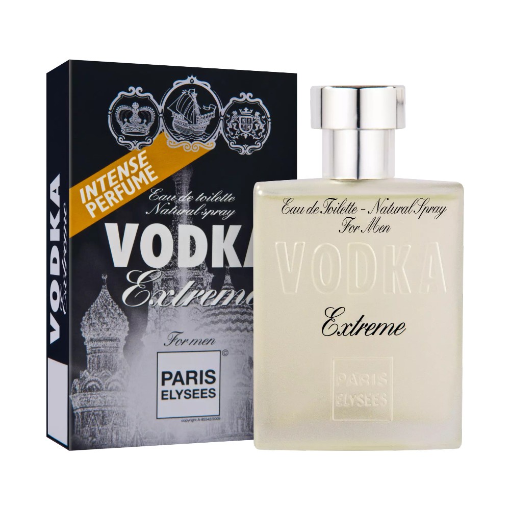 Perfume Vodka Extreme Paris Elysees - Original + Lacrado