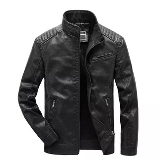 Jaqueta Couro Slim Fit Motoqueiro