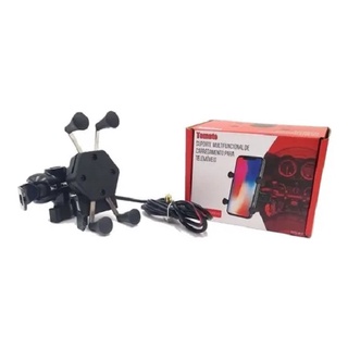 Suporte Carregador Celular P/moto Turbo Universal - Mtg051 marca tomate