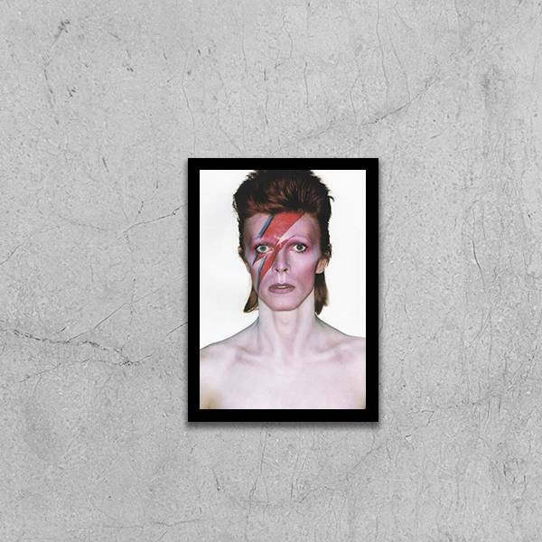 Quadro David Bowie 24x18cm