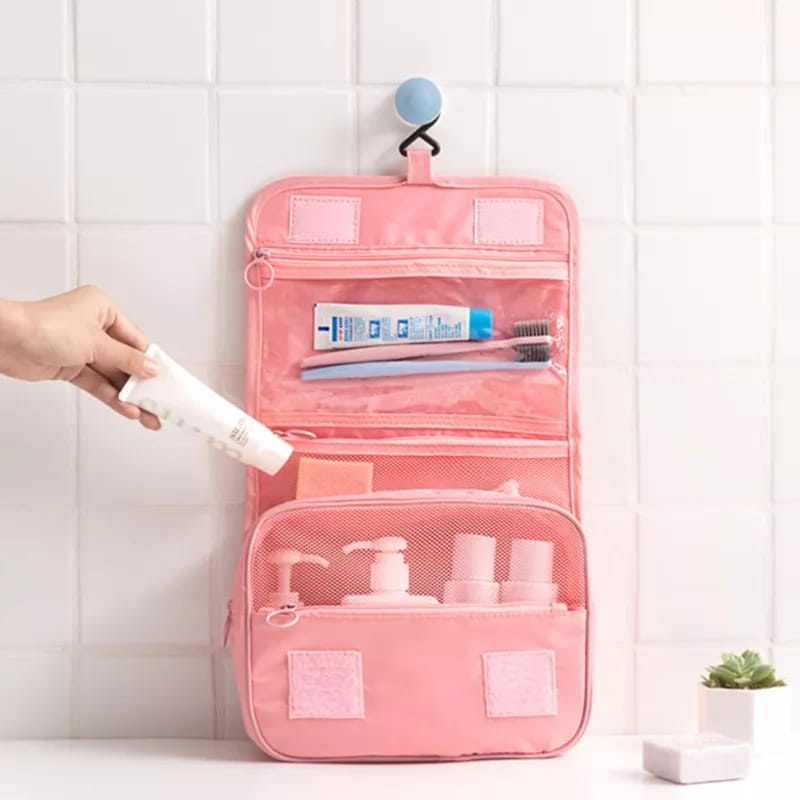 Bolsa de cosméticos de viagem bolsa de maquiagem feminina bolsa