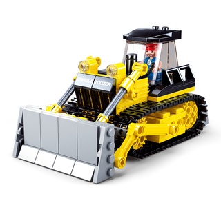 Blocos de Montar Cubic Escavadeira 231pçs Multikids - BR1490