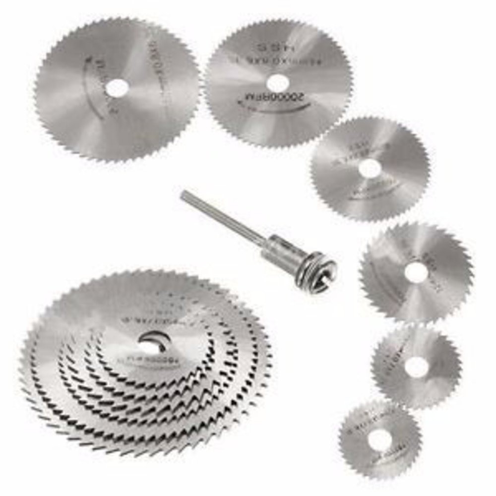 Mini Disco Serra Circular Micro Retifica Dremel Kit 7 Em 1