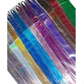 Fios de GLITTER Para o CABELO DIVERSAS CORES em Oferta na Shopee
