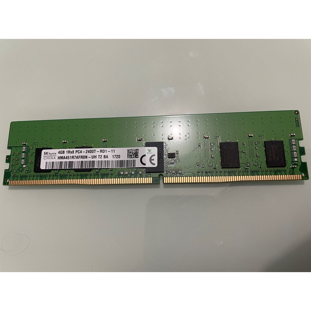 Memoria 4GB Hynix Pc4-2400t-Rd1-11 Ecc Rdimm Servidores Dell, Hp, Lenovo