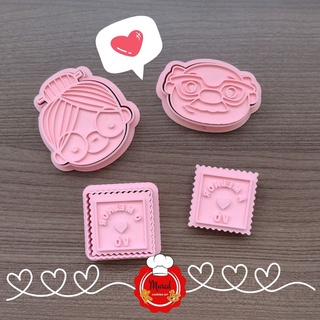 Cortador de bolachas Amor de vó e vô