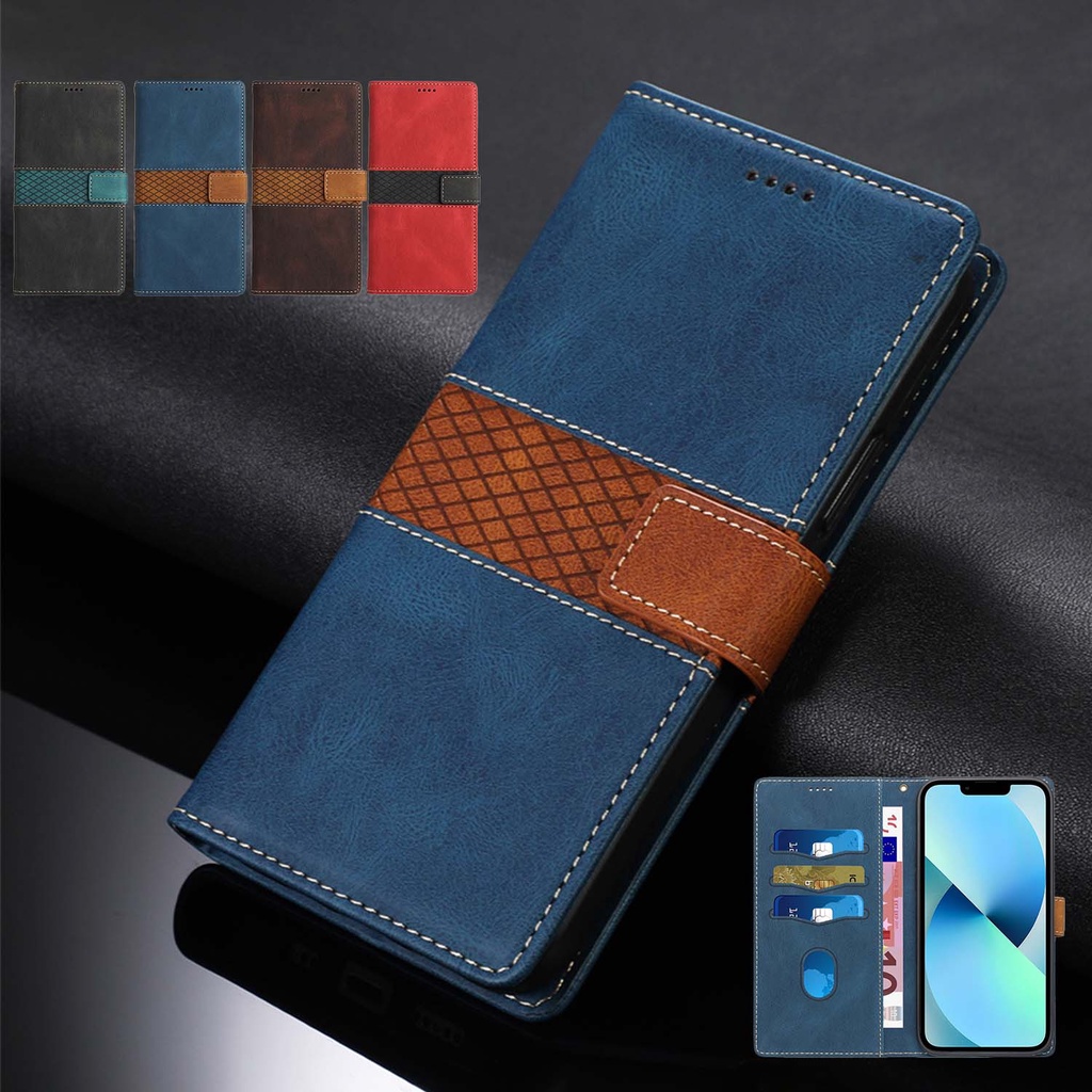 Capa Carteira Flip De Couro Para Samsung Galaxy A13/A33/A53/A73/A12/A32/A42/A52/A72/A51/A71 (4G)