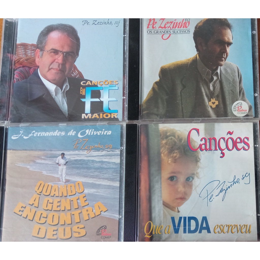 CD 4 CDS J.FERNANDES DE OLIVEIRA,PADRE ZEZINHO SCJ EPADRE ZEZINHO SCJ OS GRANDES SUCESSOS
