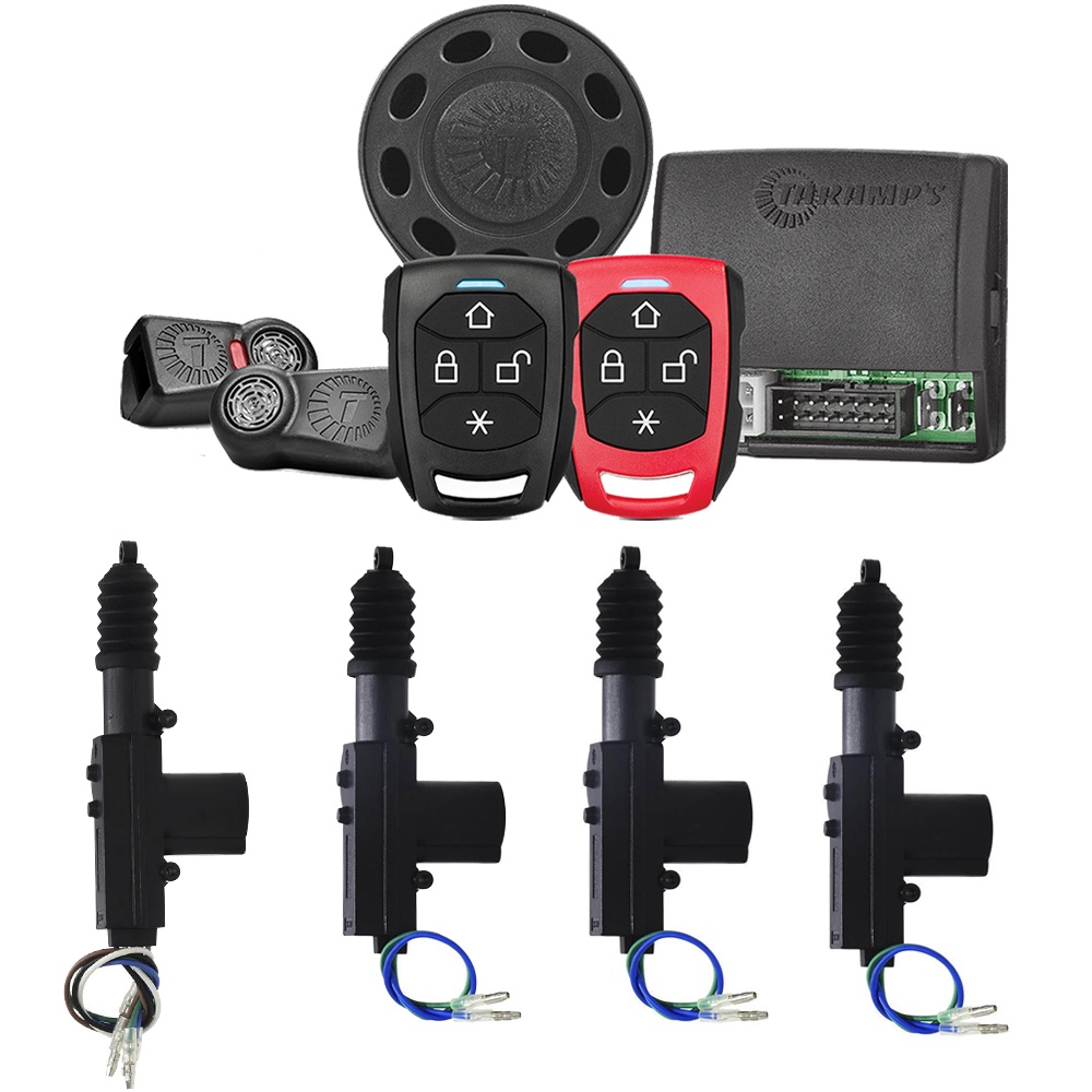 Alarme Automotivo Carro + Trava Eletrica 4 Portas Taramps em Oferta na Shopee