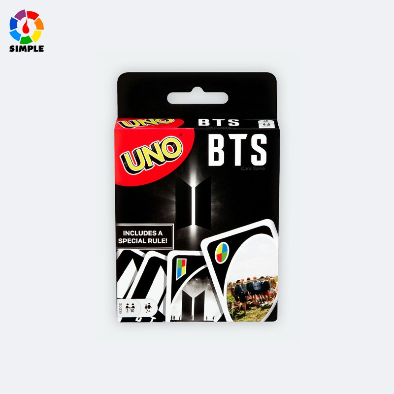 K-POP Jogo BTS Uno Foto Carte (112 Cartas) De MD Oficial Mattel