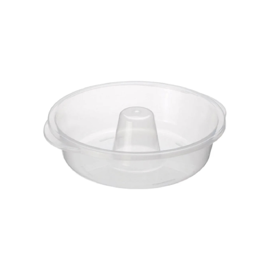 Forma De Pudim Plástico Microondas Redonda Resistente Nitron em Oferta na Shopee