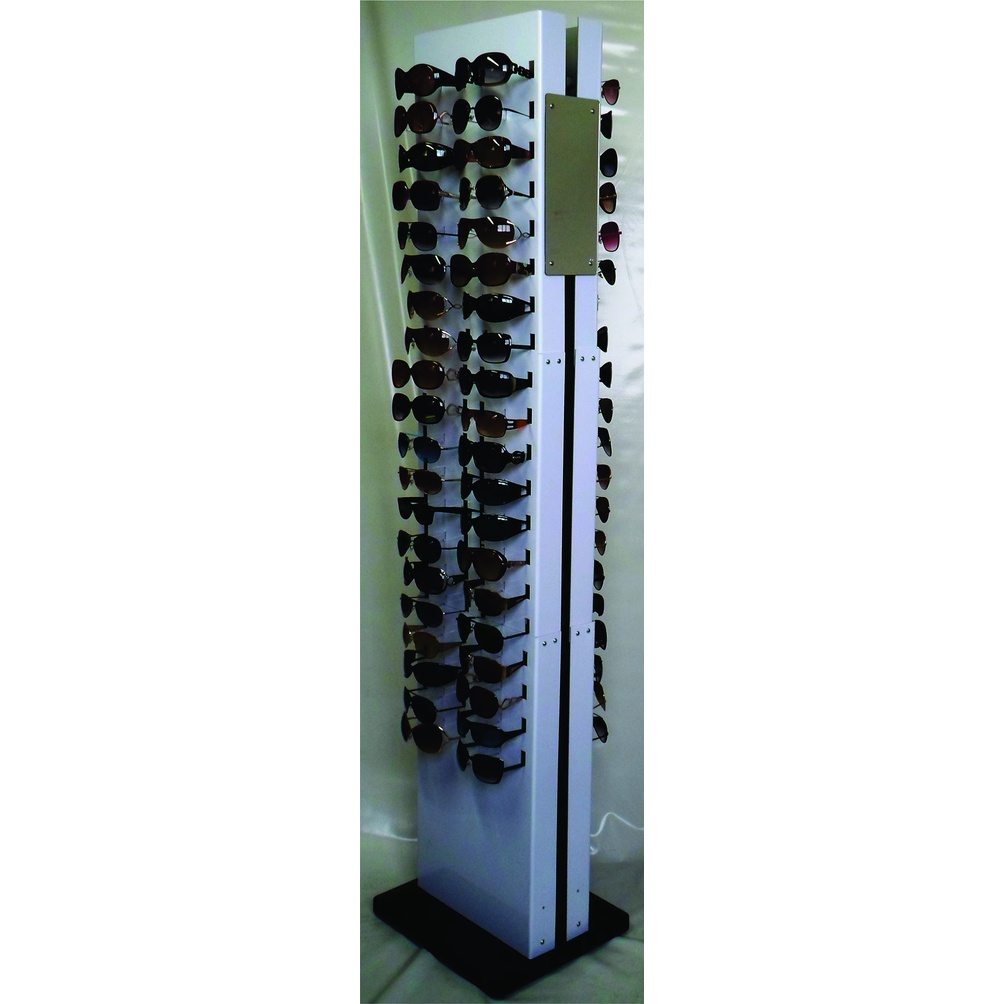 Expositor Óculos Torre Para 80 Óculos C/ Espelho Pronta Entrega