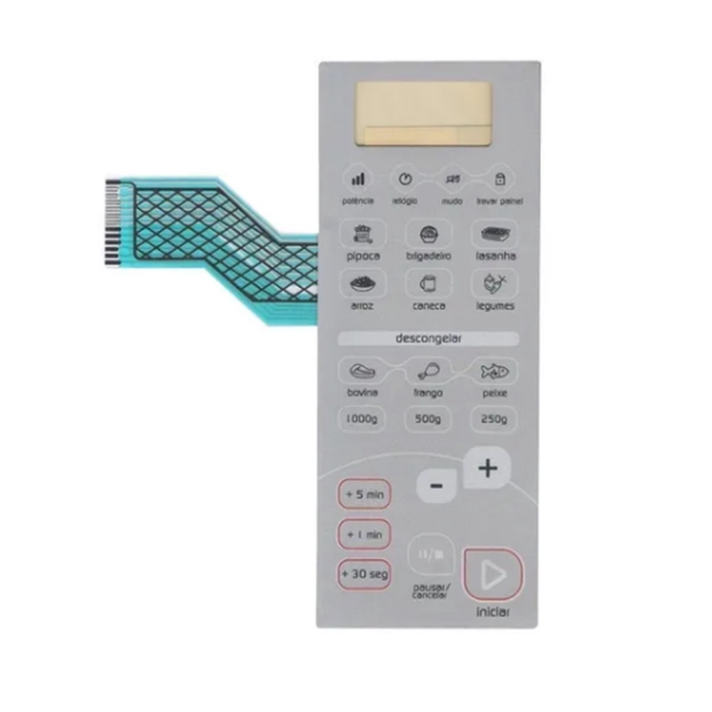 Membrana Teclado Microondas Brastemp Bmc20 Af - Bmc 20 Af *