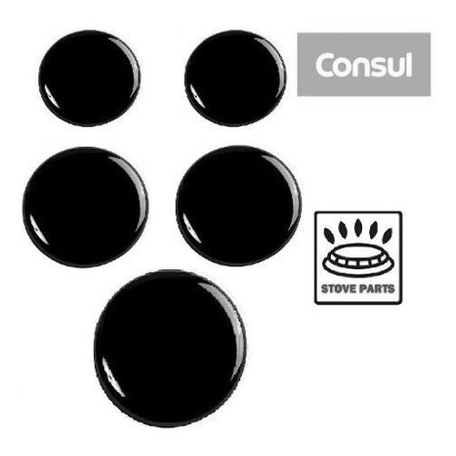 Kit Espalhador Peças Fogão Consul Facilite Cf475ab - 5 Bocas