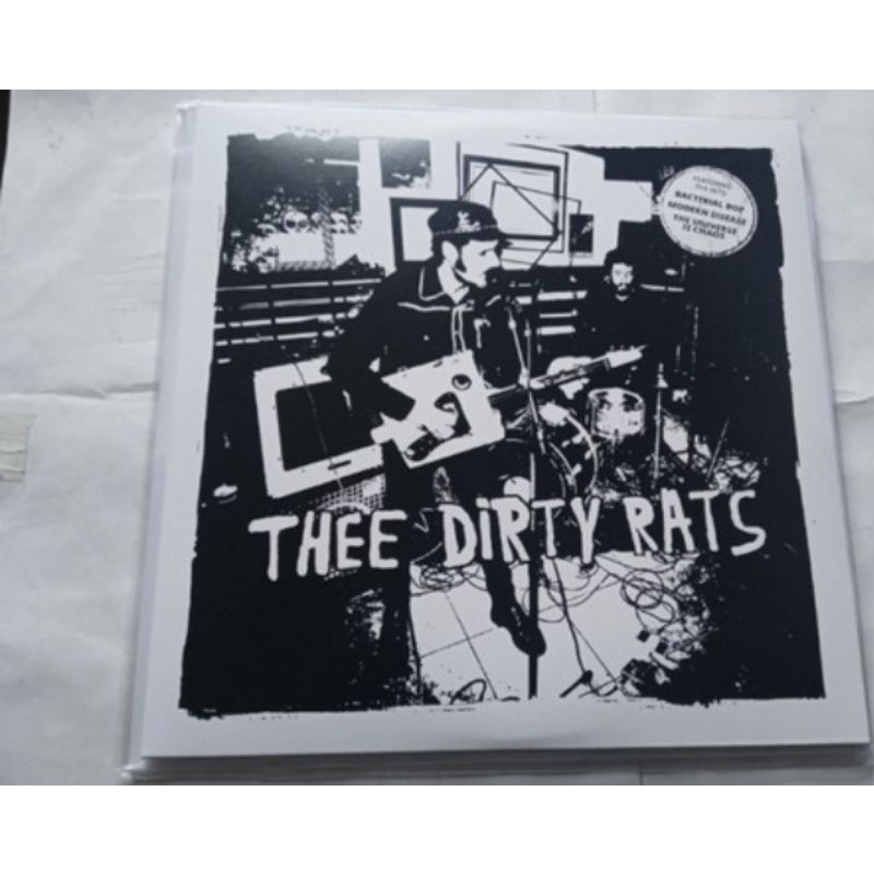 LP thee dirty rats humans out novo nunca usado garage punk