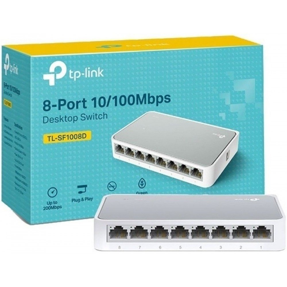 Switch Portas Tp Link Tl Sf D Portas Rj De Mbps Gigabit