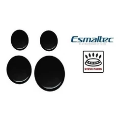 Kit Espalhador Liso Tampa Capa Fogão Esmaltec Samoa 4 Bocas ORIGINAL