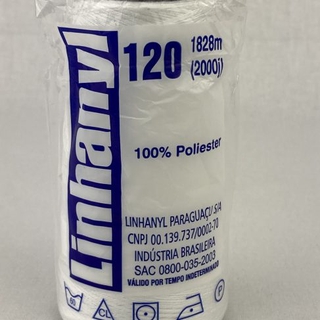 Linha Para Costura Reta - Cone com 1828m