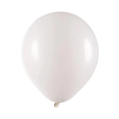 Balão De Festa Redondo Liso - Branco - 16" 40cm - 12 unidades