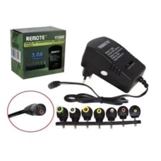 Fonte de Alimentação Universal 3.5A Regulável com 6 plugs 30W conversor 7 voltagens AL37CH em Oferta na Shopee