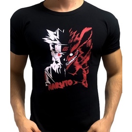 Camiseta Unissex Camisa Naruto Anime Mangá Geek - Manga Curta - 100% Algodão