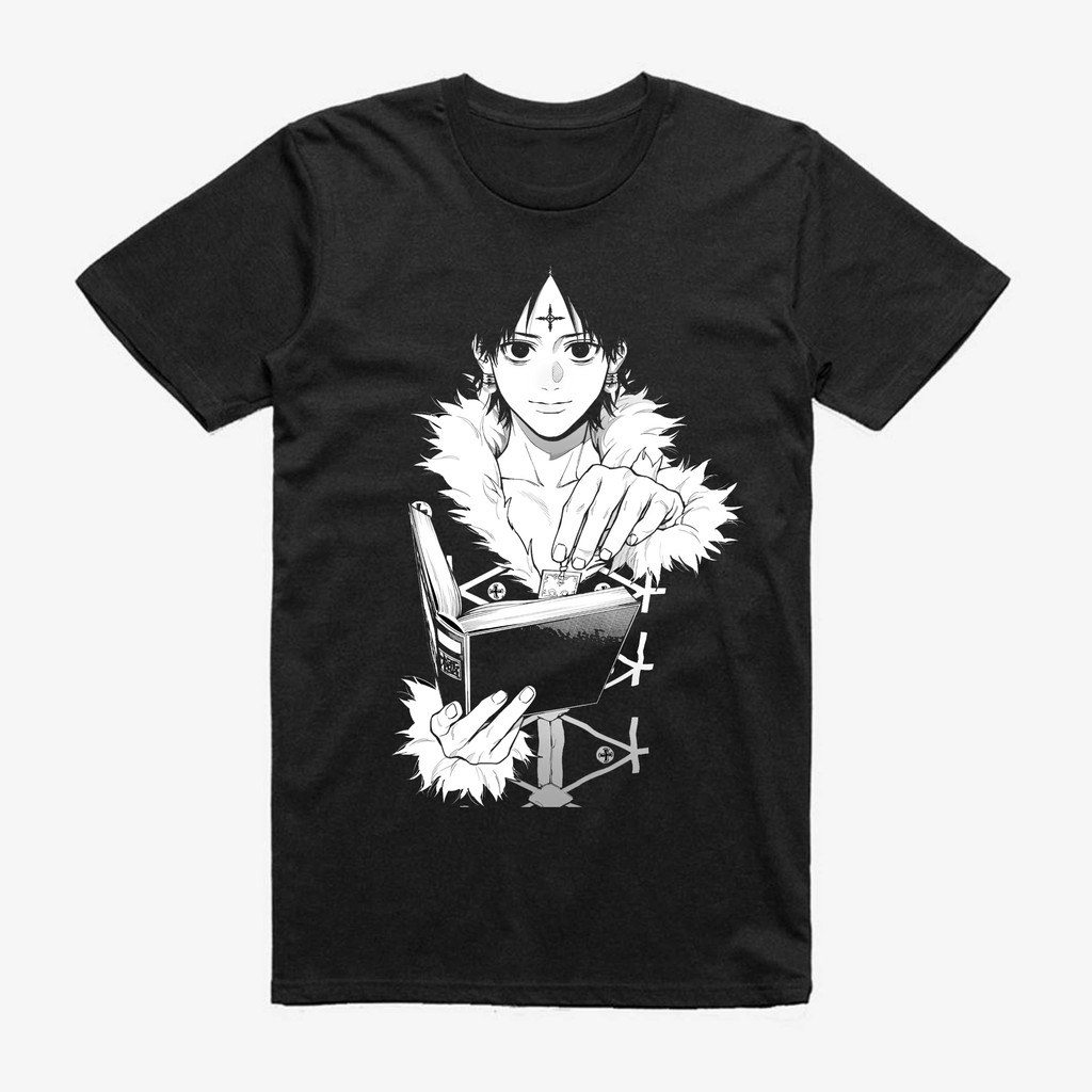 Camiseta hunter x hunter Chrollo Lucilfer anime mangá