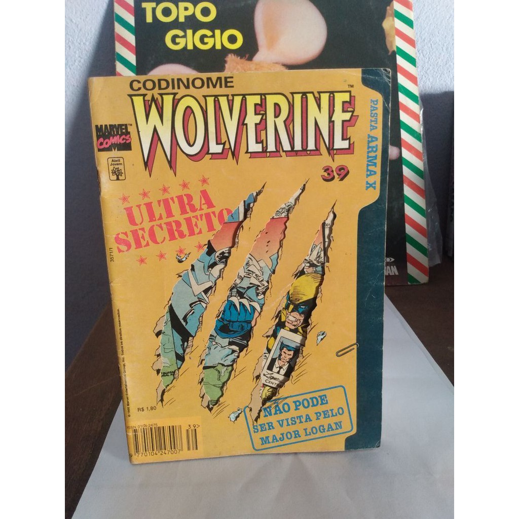 HQ Wolverine 39 ( edição mensal especial ) | Shopee Brasil