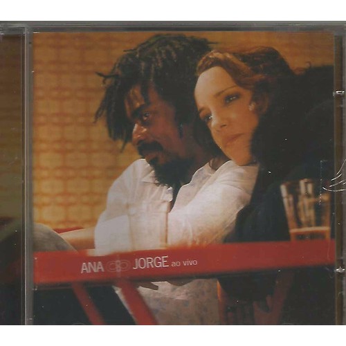 Ana E Jorge Ao Vivo - Cd Ana Carolina E Seu Jorge - Original