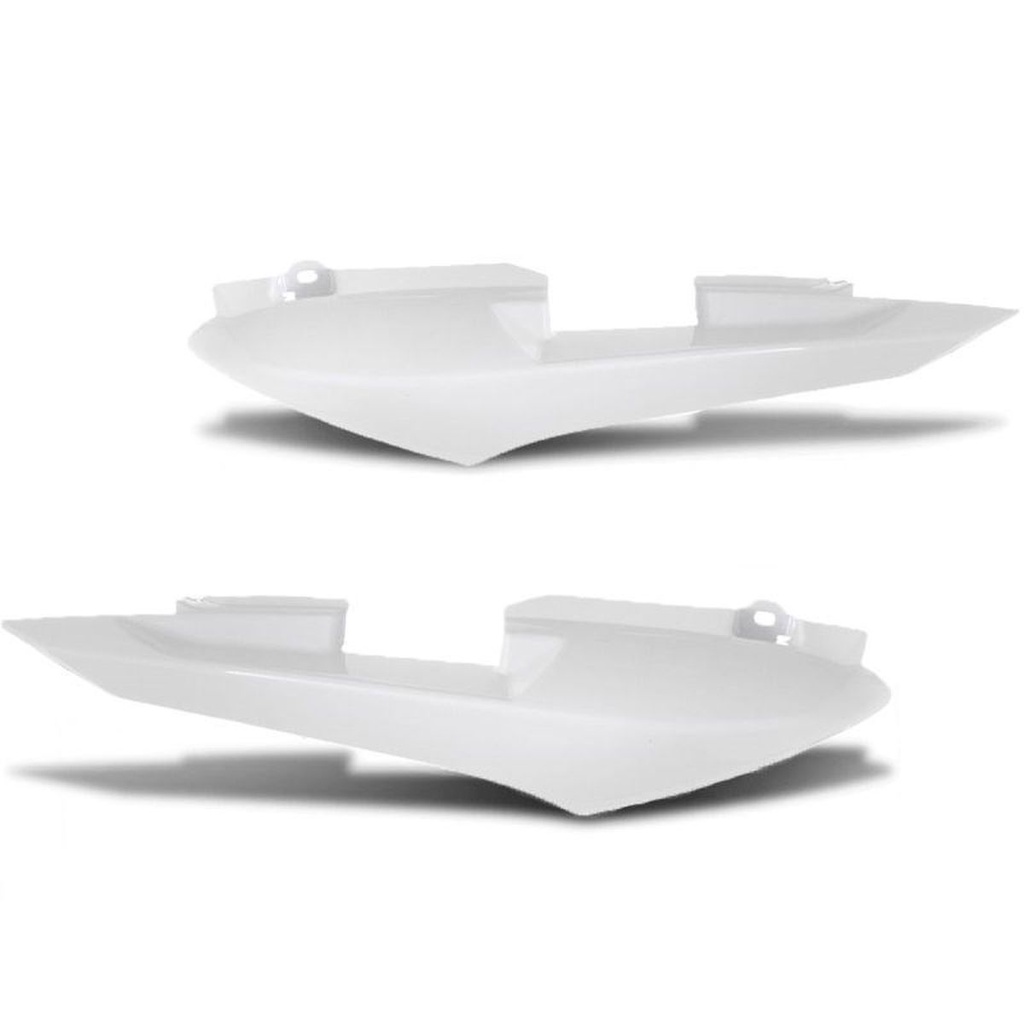 Carenagem Carcaça Rabeta Lateral Para Moto Par Modelo Original Cromo Forte Yamaha Fazer 150 2014 Azul Branco Laranja Preto