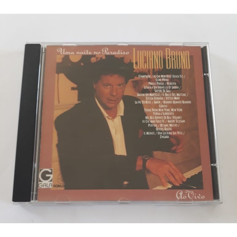 Cd Luciano Bruno - Uma Noite No Paradiso *