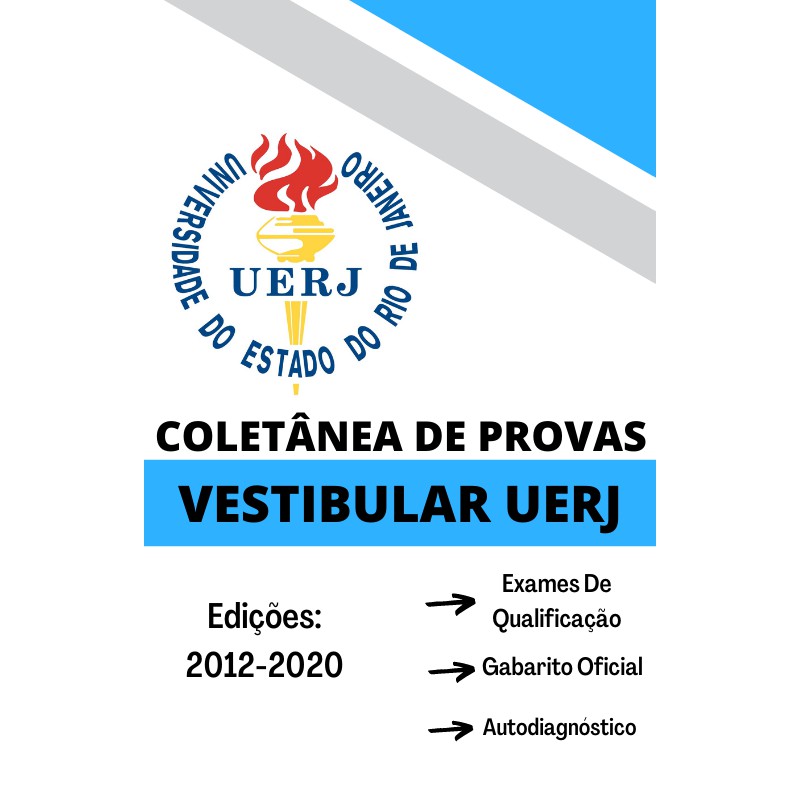 Apostilas - Coletânea De Provas Antigas Vestibular UERJ1º Fase (2012 ...