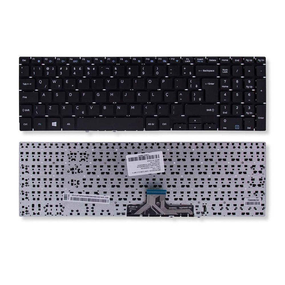 Teclado Para Samsung Np350xaa Np300e5m Np300e5k Np300e5l NP500R5L NP500R5M 9Z.NARSN.11B NSK-MS2SN