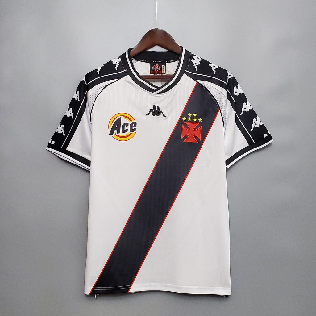 Camisa De Futebol Retro Vasco II 2002 - Escorrega o Preço