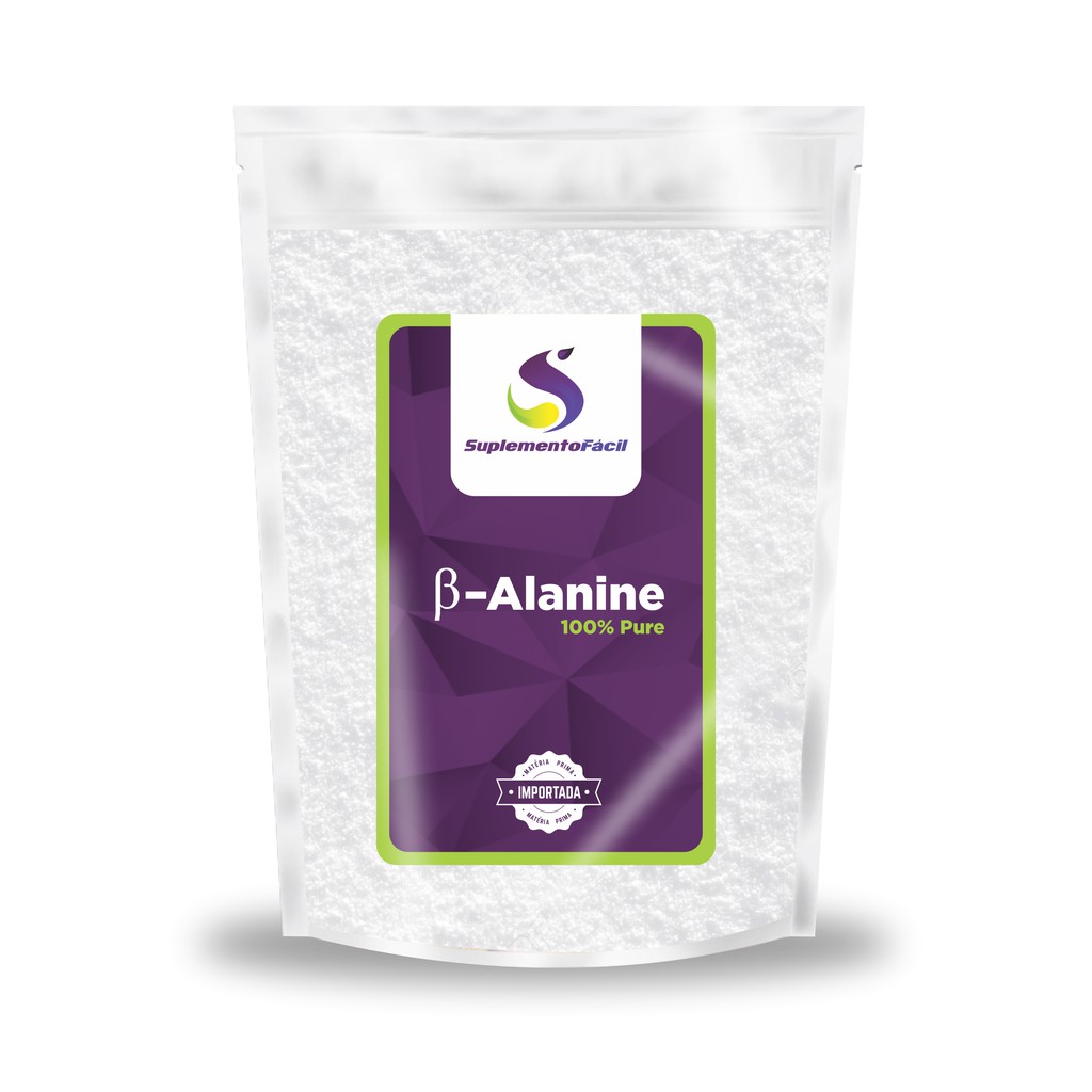 Beta Alanina Pura Importada Beta Alanine 200g - Pré Treino - Suplemento Fácil em Oferta na Shopee