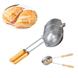 Sanduicheira Tostequeira Pao Frances em Aluminio Fundido em Oferta na Shopee