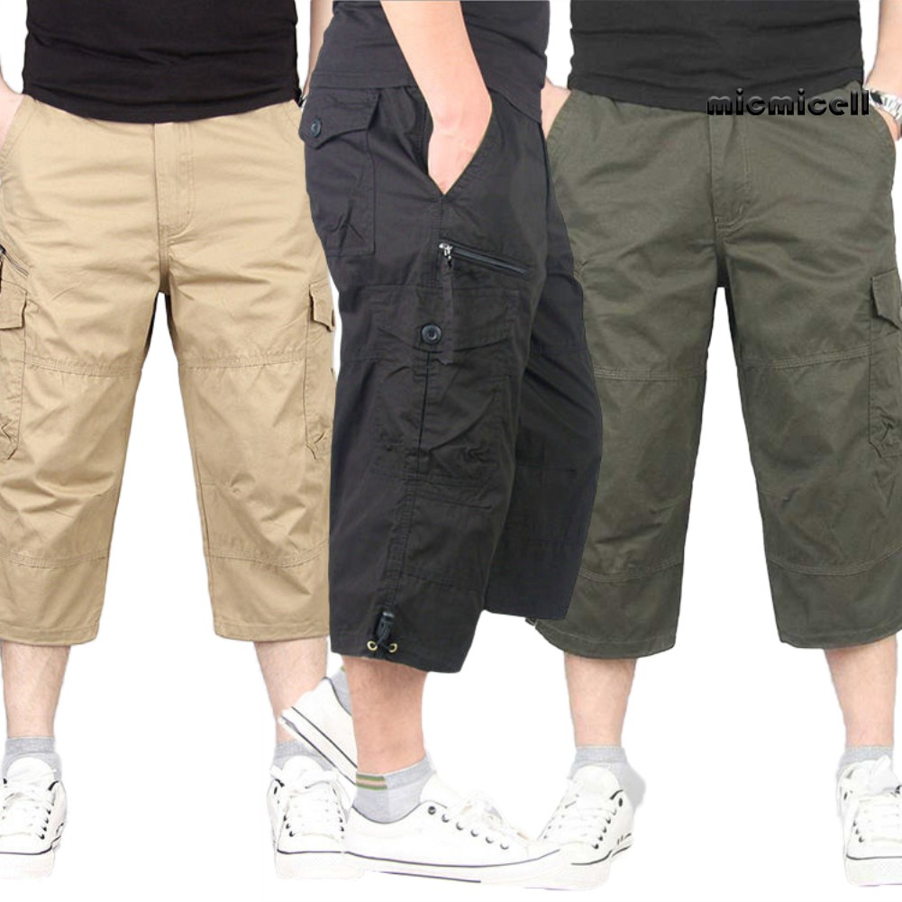 calça capri masculina