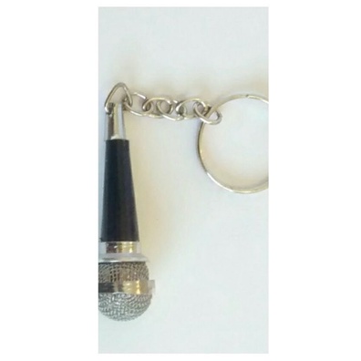Chaveiro Microfone com Fio