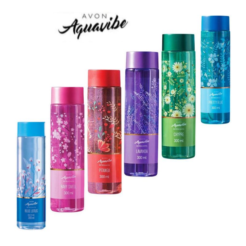 Aquavibe AVON Body Splash Refrescante 300ML Shopee Brasil