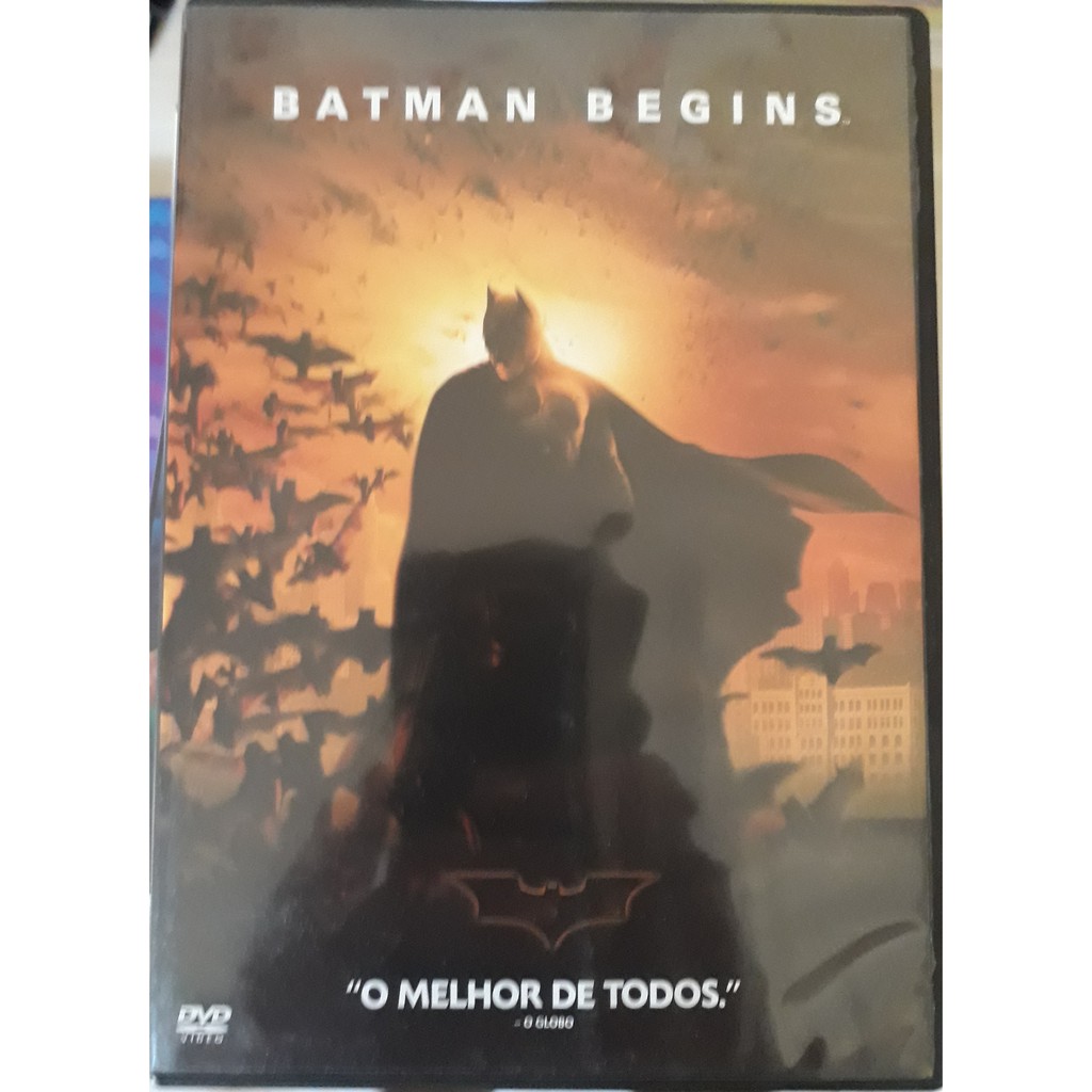Dvd Batman Begins Christian Bale michael Caine gary Oldman morgan Freeman
