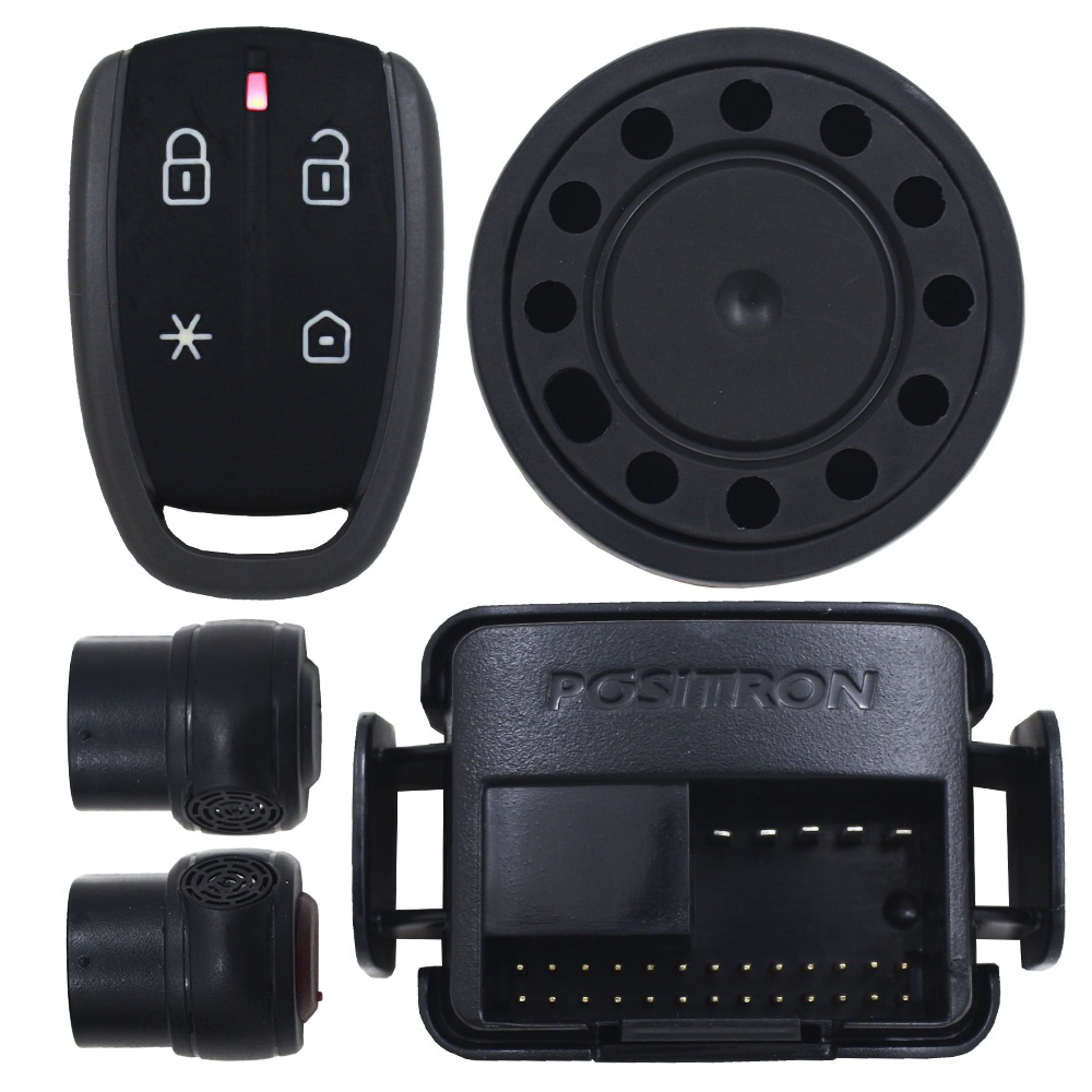 Alarme Automotivo Positron Keyless KL-360 Controle Presença  Bloqueador Sirene Dedicada Comando Controle Original