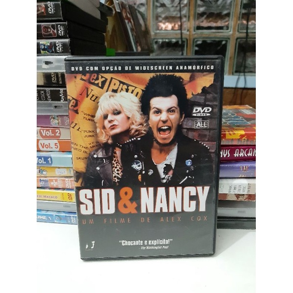DVD original Sid e Nancy