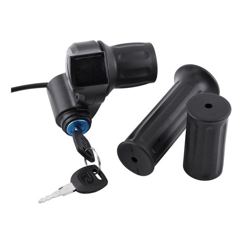 Acelerador Universal Bicicleta Elétrica / Scooter Com Chave