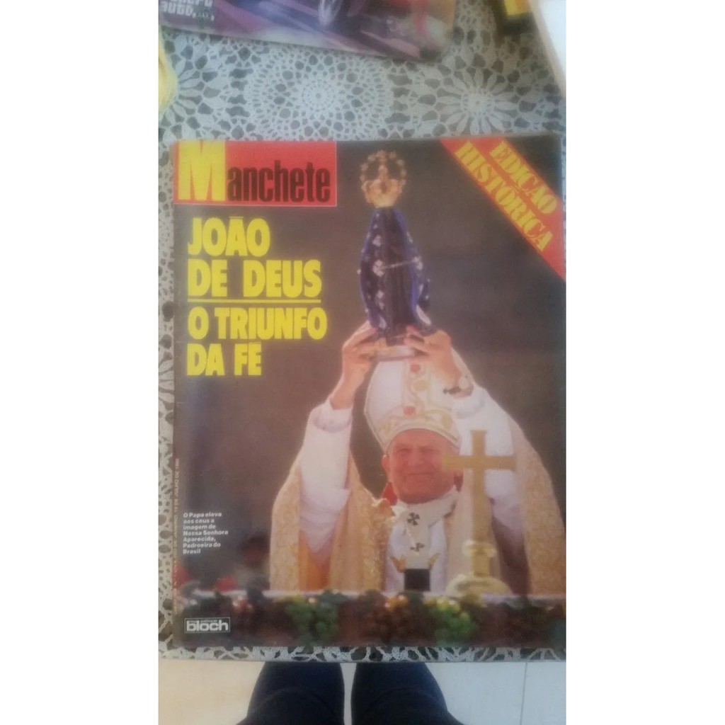 Revista Manchete-joão De Deus-edição Hitórica
