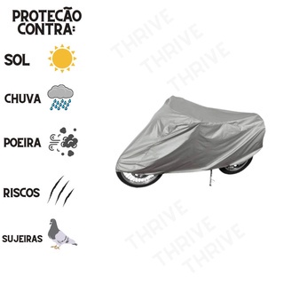 CAPA COBRIR MOTO IMPERMEÁVEL  fan 160 titan 160 falcon bros fazer 250  twister