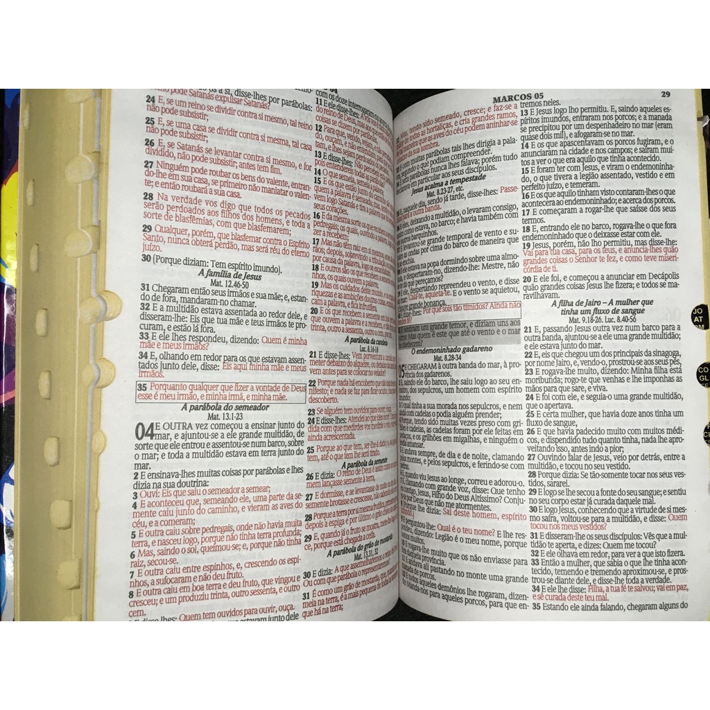 Bíblia Sagrada Luxo Letra Tamanho Gigante com Harpa Promocional