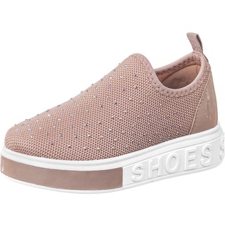 Tenis Meia Infantil GiGiL Teen Feminino Slip-on Calce Fácil Macio Leve Confortável Menina Festa Moda Atual Blogueira