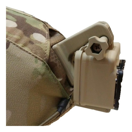 Suporte Adaptador Conector Gopro Câmera Para Capacete Fastemerson Fast Emerson Airsoft Paintball  Gear 1 2