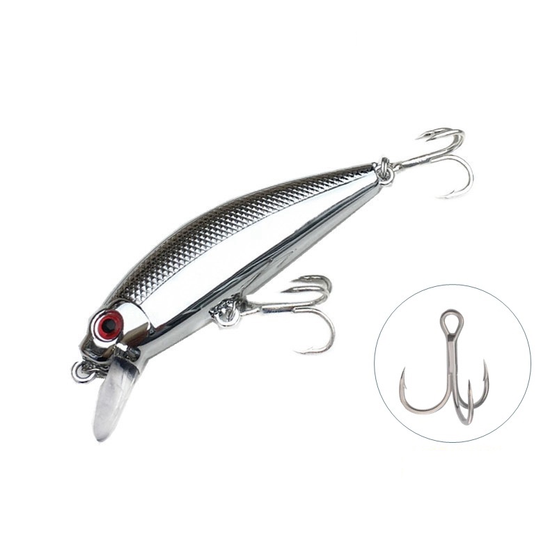 1 Pçs Minnow 6.7cm 10g Iscas De Pesca Duro Wobblers Crankbait 3D Olhos Artificial Isca Dura Carpa Equipamento